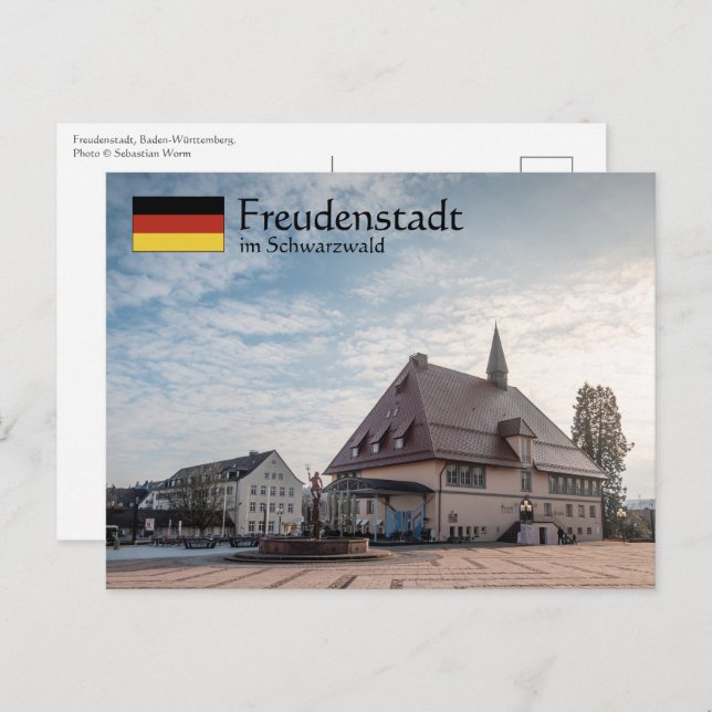 Cartão Postal Freudenstadt Alemanha (Frente/Verso)