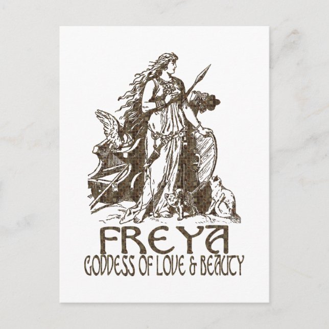 Cartão Postal Freya (Frente)
