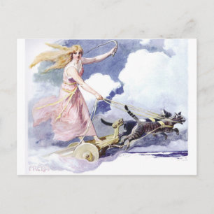 Cartão Postal Freyja
