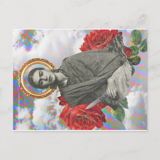 Cartão Postal Frida Kahlo POP (Frente)