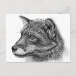 Cartão Postal Frida, The Wee Scottish Fox!