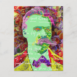 Cartão Postal Friedrich Nietzche Alemão Filósofo Existencial