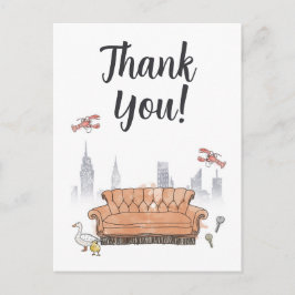 Cartão Postal FRIENDS™ | Central Perk Obrigado