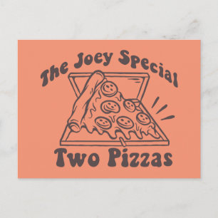 Cartão Postal FRIENDS™   Cota da Pizza do Joey