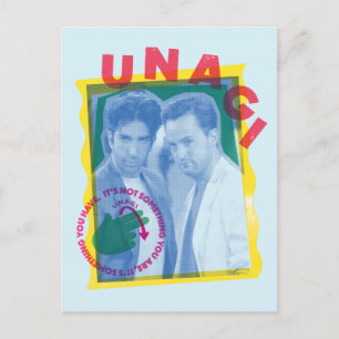 Cartão Postal FRIENDS™   Ross & Chandler - Unagi