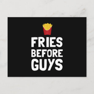 Cartão Postal Fries Antes de Caras