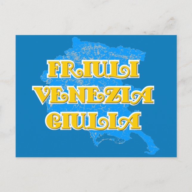 Cartão Postal Friuli-Venezia Giulia (Frente)