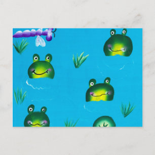 Cartão postal FROGGIE POND