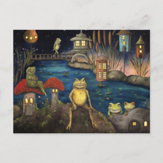 Cartão Postal Frogland