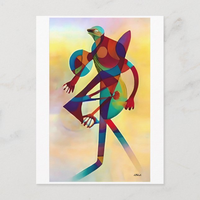 Cartão Postal Frogwalker (Frente)
