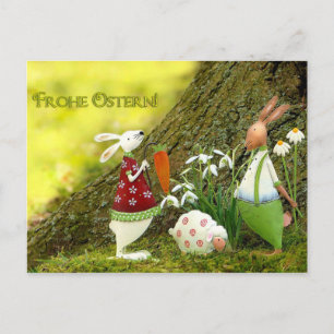 Cartão Postal Frohe Ostern