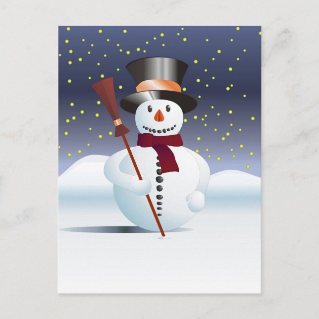 Cartão Postal Frohe Weihnacht (Frente)