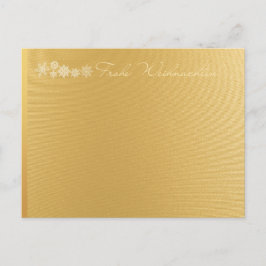 Cartão Postal Frohe Weinachten Feliz Natal