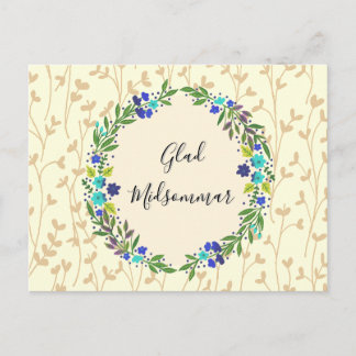 Cartão Postal Fröhlicher Mittsommer