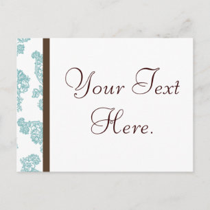 Cartão Postal fronteira florescente