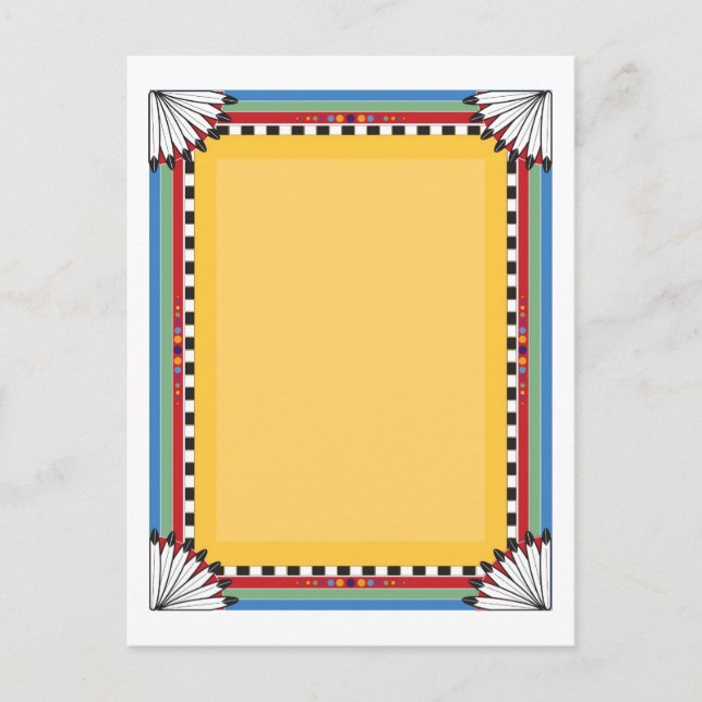 Cartão Postal Fronteira Nativa (Frente)