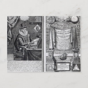 Cartão Postal Frontispiece e Titlepage