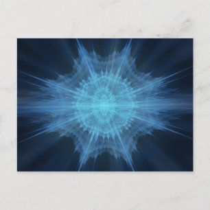 Cartão Postal Frost Nova Fractal