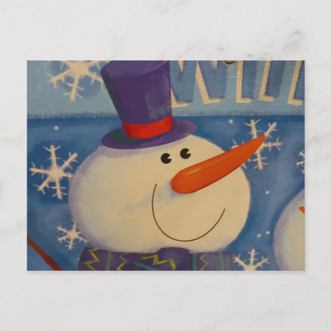 Cartão Postal Frosty (Frente)