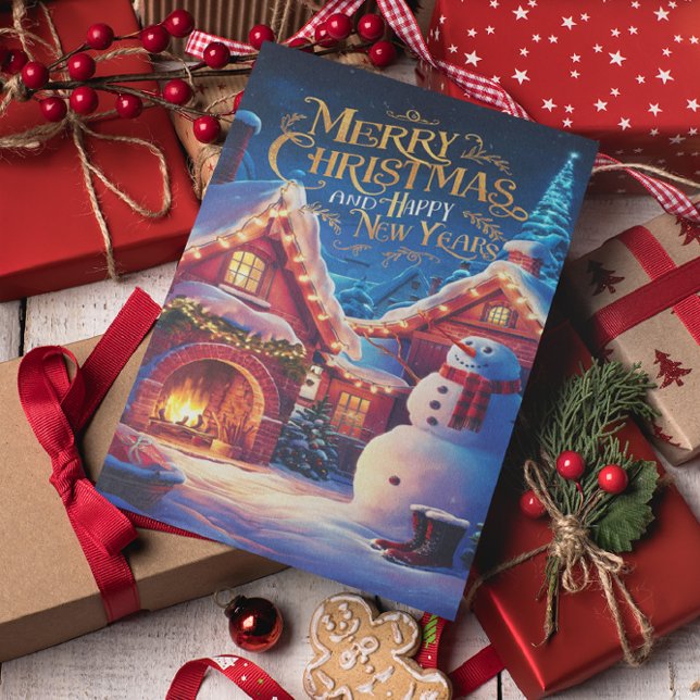 Cartão Postal Frostys Winter Wonderland (Criador carregado)