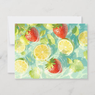 Cartão Postal Fruta