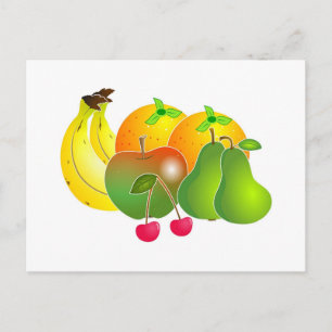 Cartão Postal Fruta