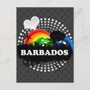 Cartão Postal Fruta-branca Barbados