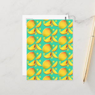 Cartão Postal Fruta de Mango