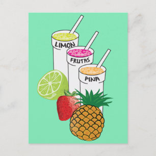 Cartão Postal Fruta de Verão
