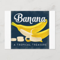 Fruta do Banana Vintage - Retro