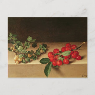 Cartão Postal Fruta na Mesa, 1644