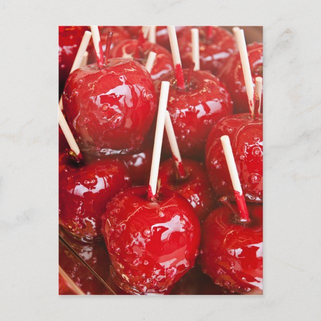 Cartão Postal Fruta revestida de doce na Cerveja Estugarda Festi (Frente)