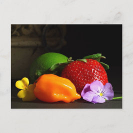 Cartão Postal fruta-vida
