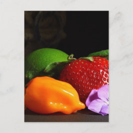 Cartão Postal fruta-vida