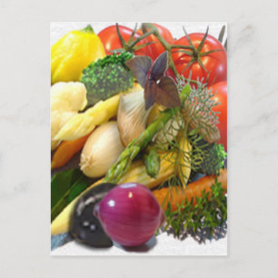 CARTÃO POSTAL FRUTAS E PRODUTOS HORTÍCOLAS