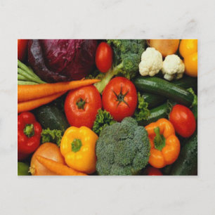 CARTÃO POSTAL FRUTAS & VEGETAIS
