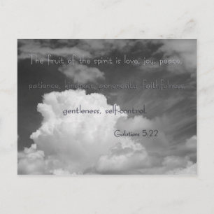 Cartão Postal Fruto do Espírito