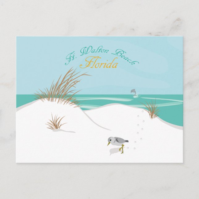 Cartão Postal Ft. Walton Beach (Flórida) (Frente)