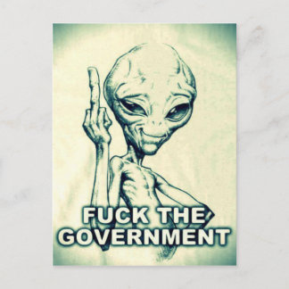 Cartão Postal Fu ** Government the alien - Postcard