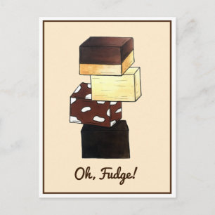 Cartão Postal Fudge! Desculpe Esqueci Seu Farol De Aniversário.