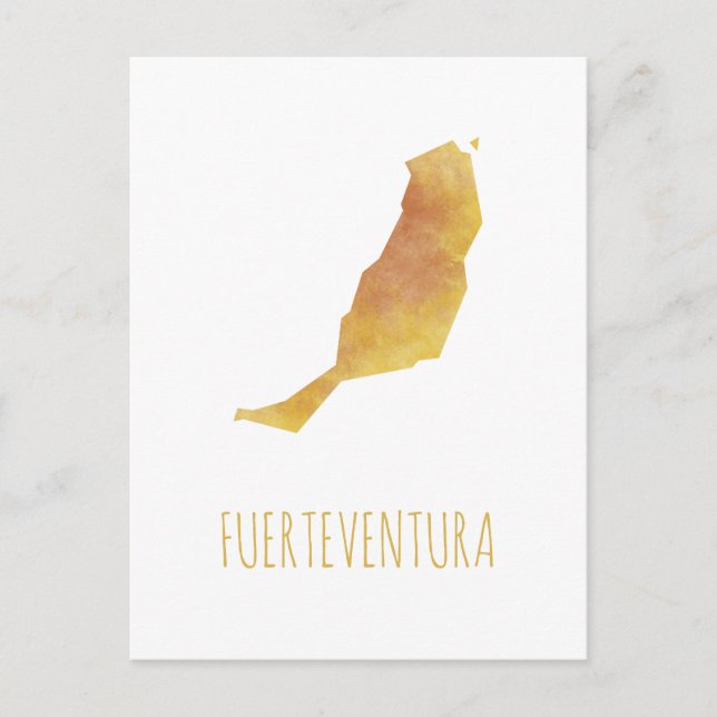 Cartão Postal Fuerteventura (Frente)