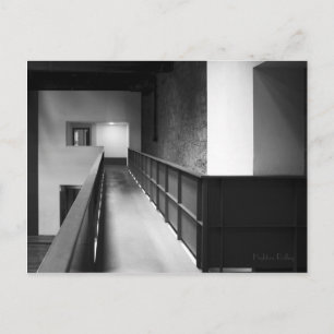 Cartão Postal Fuga arquitetônica - Abstrato Fine Art