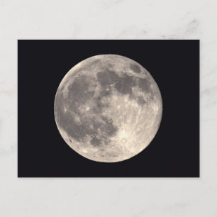 Cartão Postal Full Moon Postcard