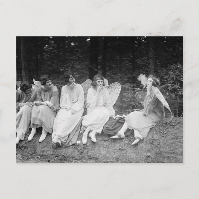 Cartão Postal Fuma-As Se Você As Tiver. 1922 (Frente)