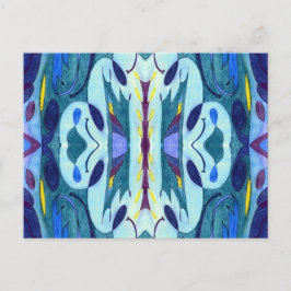 Cartão Postal Fumos azuis