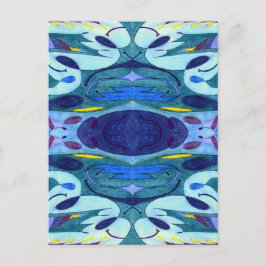 Cartão Postal Fumos azuis