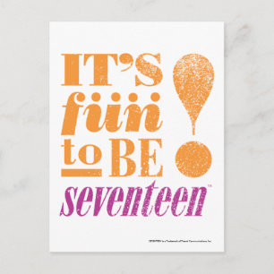 Cartão Postal Fun 2 B 17-Orange