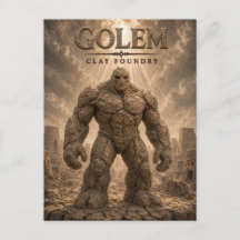 Fundição de Argila Golem Cinema Escuro