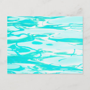 Cartão Postal Fundo de Abstrato de Água Piscina da  Verde Aqua