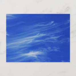 Cartão Postal Fundo do céu azul.
